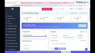 Data Scraper from Google Maps, JustDial, Indiamart, Social Media, Ecom &amp; Job Portal Lead extractor
