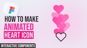 Figma Animated Heart Icon | Interactive Components