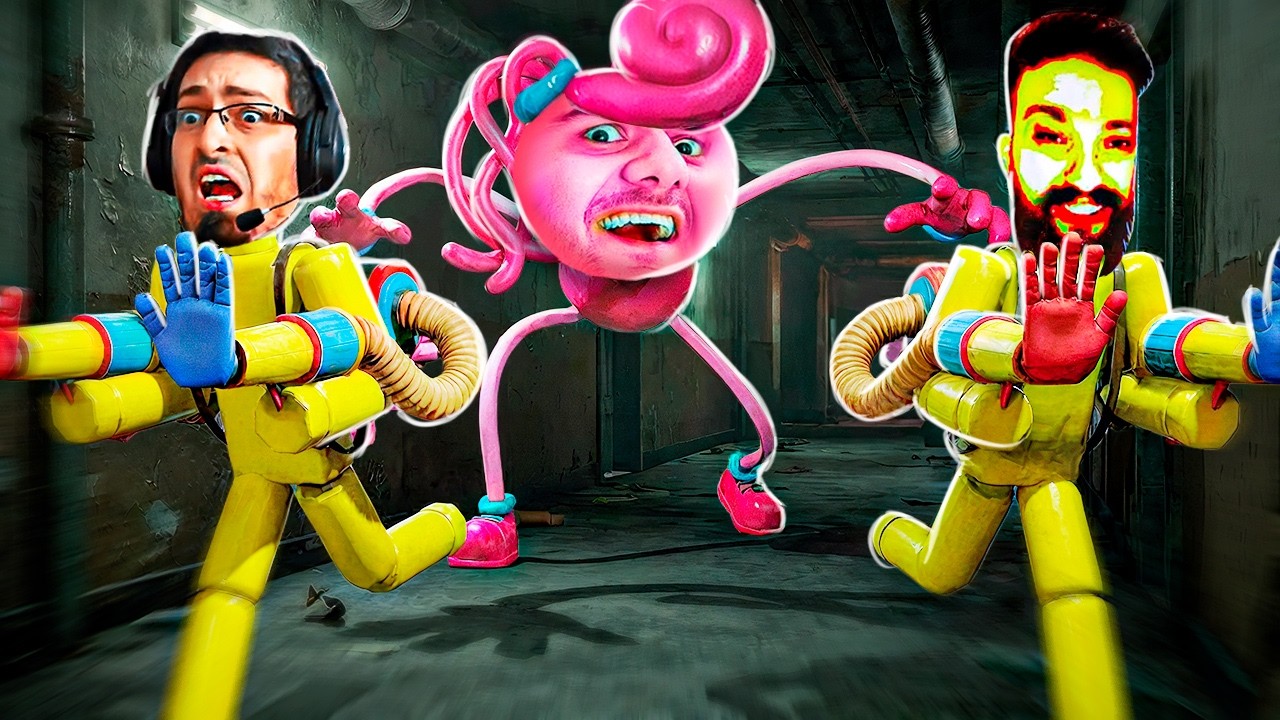 Sabemos Que O Capítulo 5 De Poppy Playtime Lançou MAS Preferimos Jogar O Modo Multiplayer!