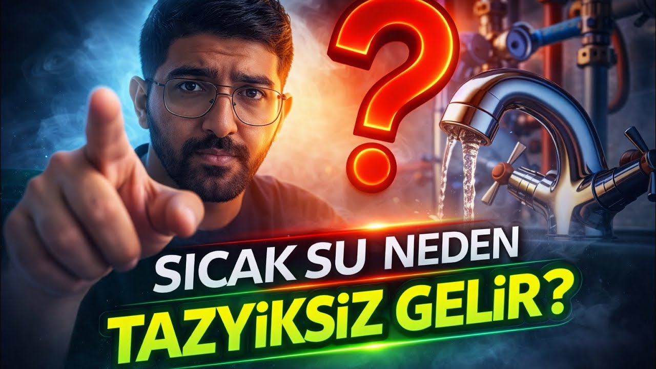 SICAK SU MUSLUKTAN TAZYİKSİZ GELİYOR ? MUSLUKTAN AZ SU GELİYOR ?