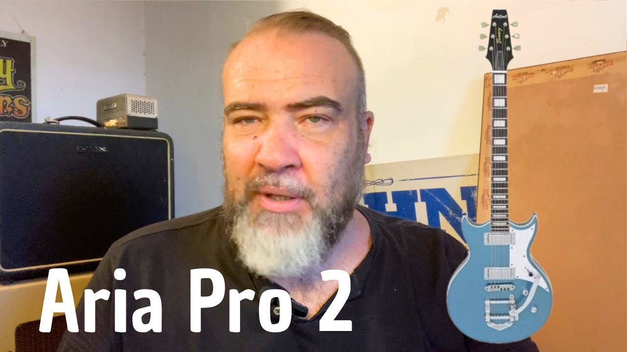 Papo Rápido- Aria Pro 2 - Guitarras Japonesas