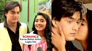 Shivangi Joshi CUTE Reaction On ROMANCING BF Mohsin Khan In Upcoming Episode