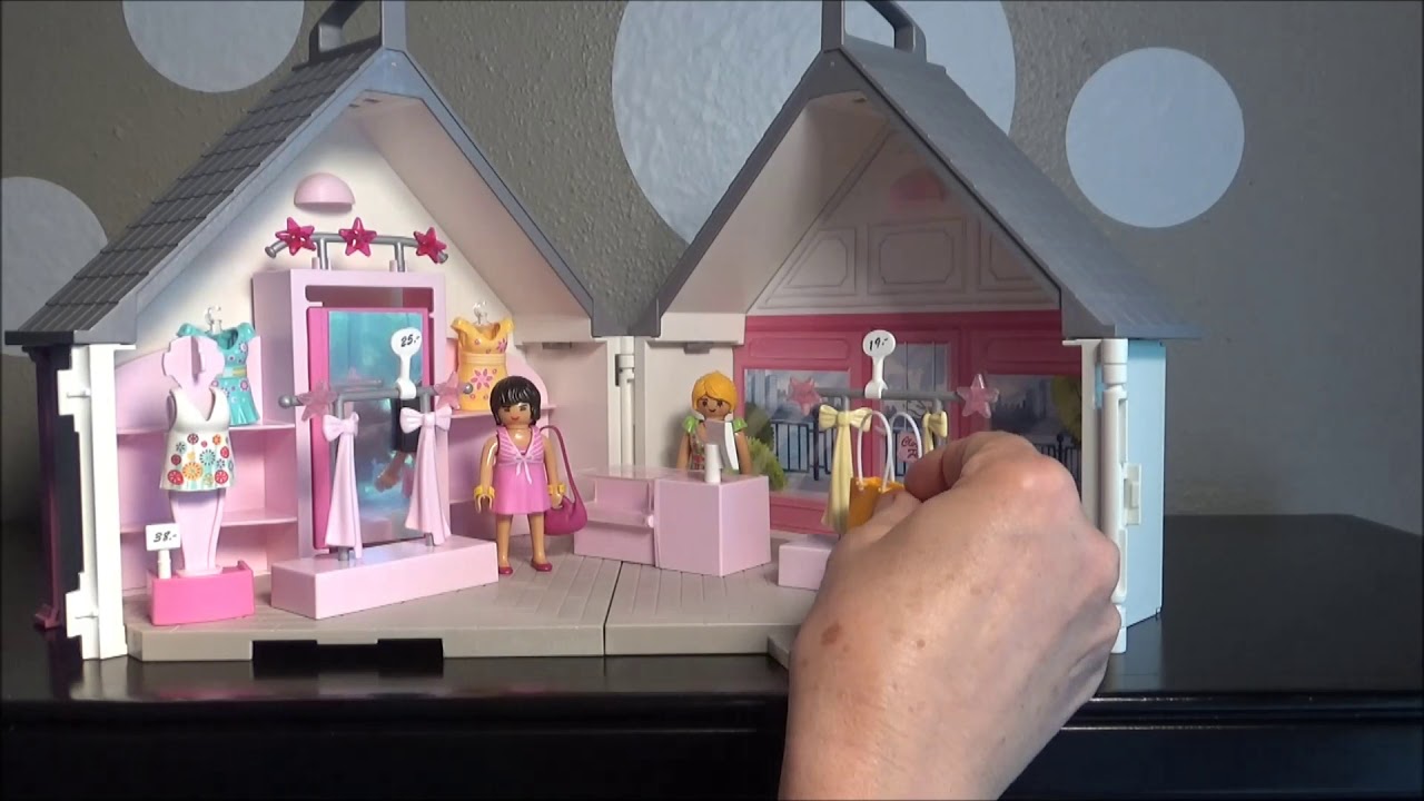 playmobil fashion store