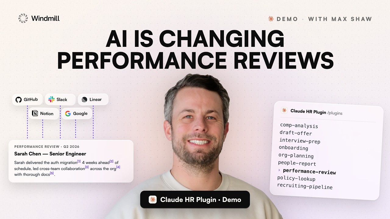 How to Use AI for Performance Reviews | Claude HR Plugin Demo