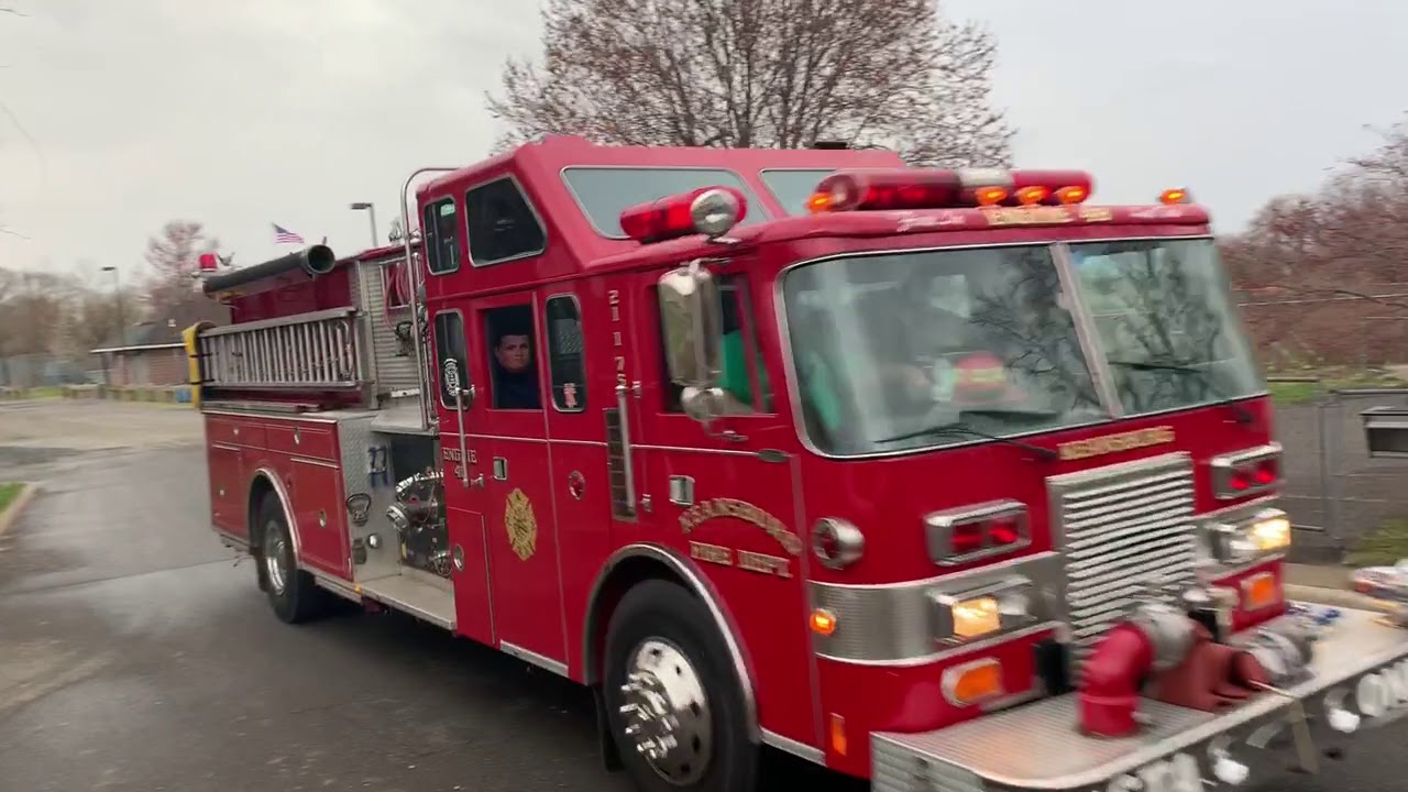 Keansburg Fire Department Engine 48 (21175) clearing YouTube