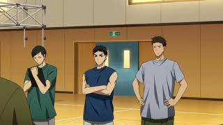Kise Ryouta introducing himself to Kaijō Basketball Team