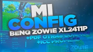 Mi configuración en el monitor BenQ 