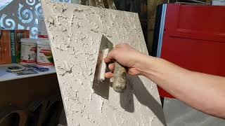 Decorative plaster for Marble in a simple way for 300 rubles