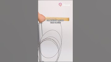 Straighten Rolled Wire Easily #wire #easy #hack