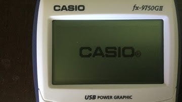 Casio FX-9750GII Programming Tutorial
