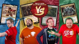 Commander VS S18E9: Haktos VS The Scorpion God VS Rhys VS Obzedat | EDH