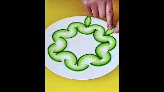 Simple and Easy Salad Decoration Idea||Beautiful Salad Decoration||Plate Decoration Ideashorts