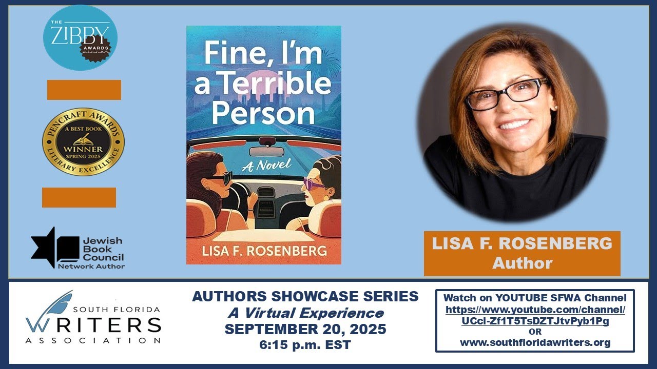2025 September Lisa F Rosenberg Authors Showcase Series - YouTube