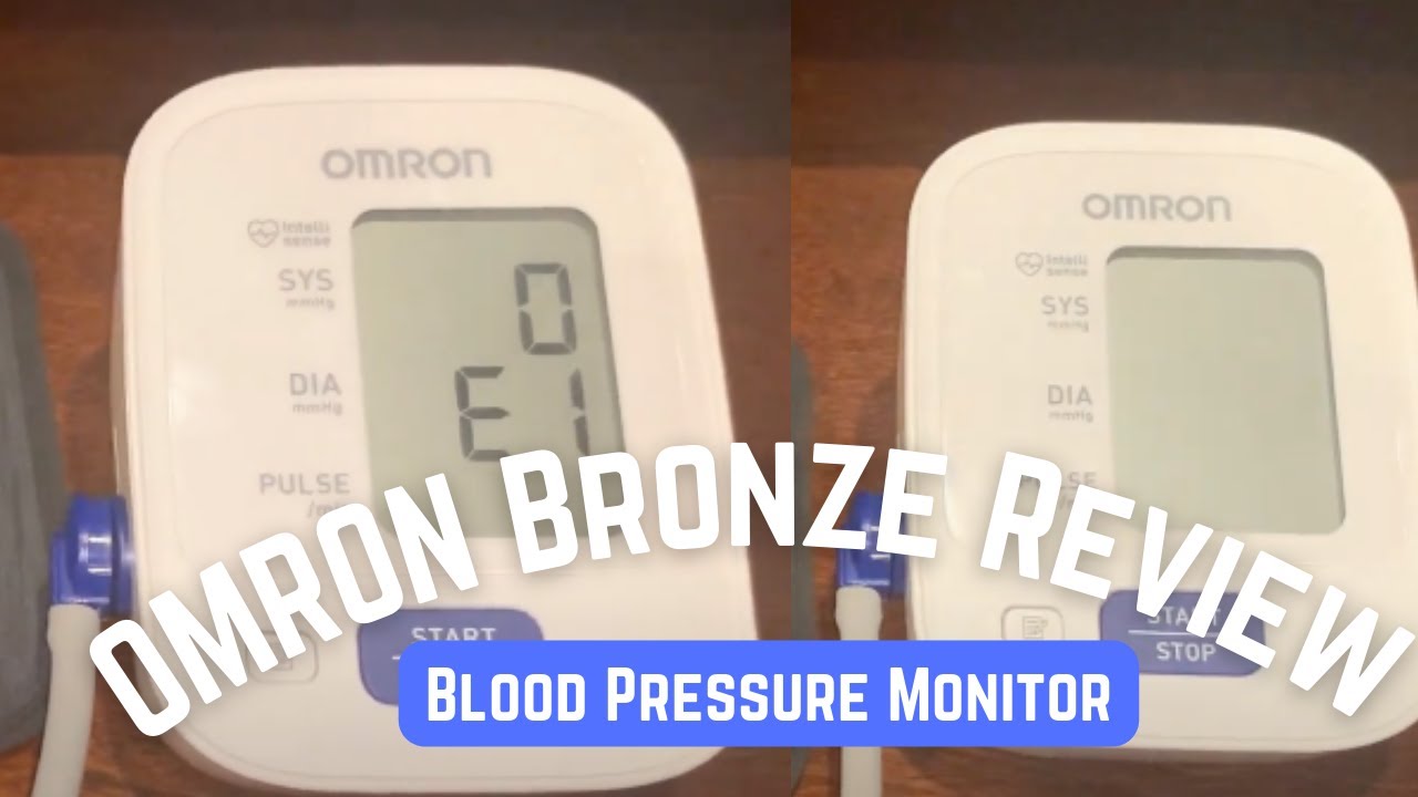 OMRON Bronze Blood Pressure Monitor Review 