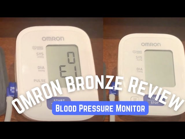  OMRON Bronze Blood Pressure Monitor, Upper Arm Cuff