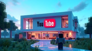 🤩Aj Ham Bana Ne Wale Hai Minecraft Mai Youtube House