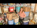 Basement Organization | Yard Sale Prep