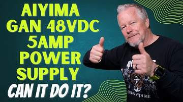 Aiyimia A70 GaN 48VDC 5Amp Power Supply - Can it do 5Amps and check the noise with UNI-T MSO3054HD