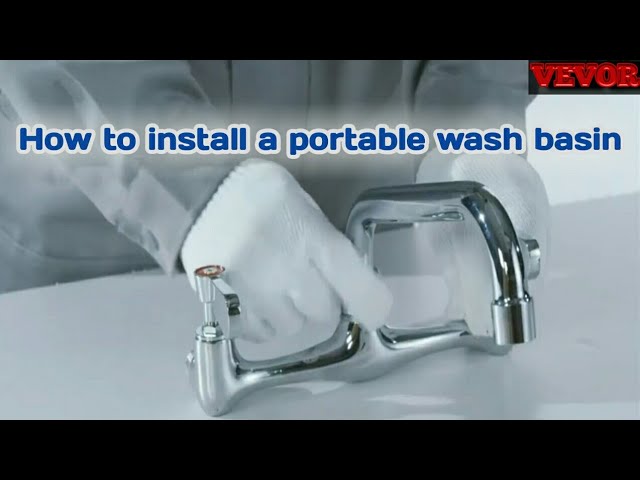 Install A Portable Stainless Steel Wash 2024