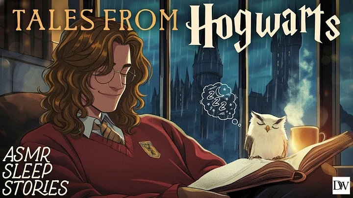 Sleep to 4 Hours of Hogwarts Tales | Cozy Harry Potter Bedtime Stories with Rain Ambience