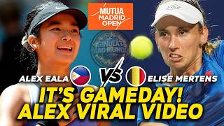 ITS GAMEDAY! ALEXANDRA EALA VIRAL VIDEO, PINAKITA ANG KANYANG LIKSI AT EXCITEMENT VS ELISE MERTENS!