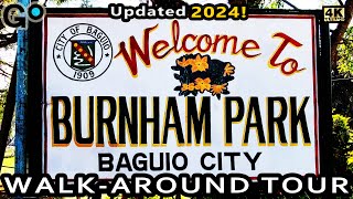 4K || BAGUIO'S BURNHAM PARK || Cycle park || Dolphin's cove || Food expo || Walk-around tour