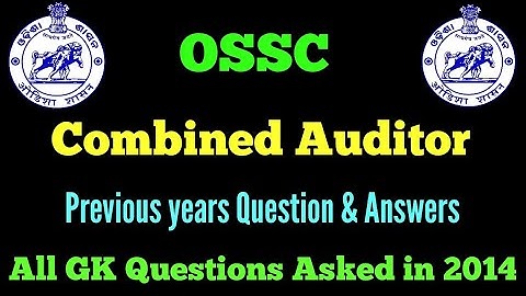 Combined Auditor Previous year 2014 GK Questions !! Previous years General Awareness Question !!