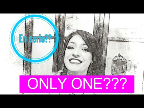 ONLY ONE?? SOLO UNO?