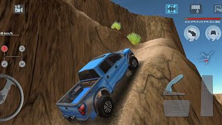 Realistic 4x4 Pickup Offroad Driving 🚘 | Desert Trails &amp; Rock Crawling Challenge#3🌵