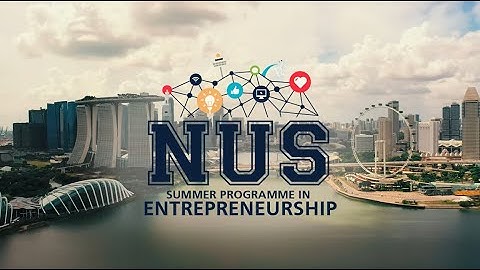 NUS Enterprise Summer Programme in Entrepreneurship 2023