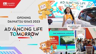 Opening Daihatsu Giias 2023 Advancing Life Tomorrow