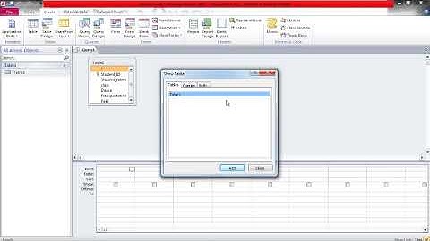 Query and Reports in Microsoft Access Ch-4 Part-1 Class-8