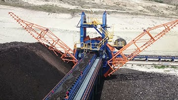 BUSINESS TOUR - Company Hutní Montáže and NOEN - Wheel on bridge reclaimers MNKk 7x49