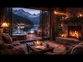 Cozy crackling Fireplace Relax study and sleep