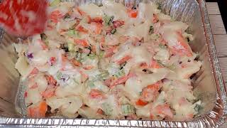 Crab Casserole in the making Crab Casserole in the making