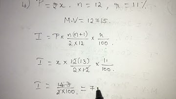 How to find the value of P in banking lesson ICSE text book Part-II