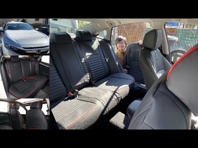 How to Install 2022-2024 Honda Civic Custom Seat Covers