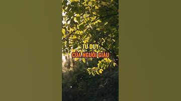 Tư duy của người giàu.