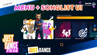 Just Dance.exe | Menu + Songlist UI | JDEXE Beta 0.2.0  DOWNLOAD NOW!