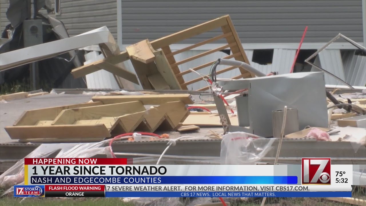 Rocky Mount tornado - 1 year later - YouTube