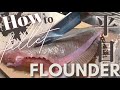 【How to fillet Flounder】Ginza’s Sushi Chef turns whole Flatfish into sashimi block 【丸ごと‼平目の捌き方】