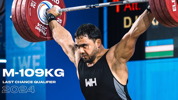 -109kg IWF World Cup 2024 | Full Session