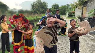 Vicho Dapat Kejutan Barongan Devil Dari Kak Racel Barongan Sultan Vs Barongan Kardus