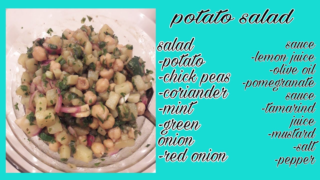 Potato Salad Simple Salad Recipe Vegan High Protein