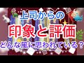 【仕事】上司からの《印象と評価》どんな風に思われているのか？✨過去・現在・期待✨