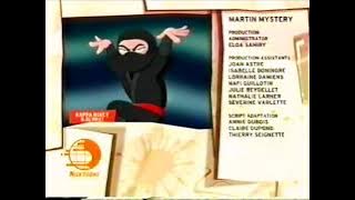Nicktoons Network Martin Mystery Split Screen Credits (2007)