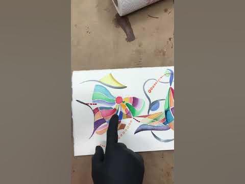 Waxed Watercolours - Using Dorland's Wax on watercolours 