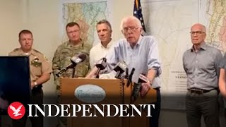 Bernie Sanders calls Vermont flooding 'worst natural disaster since 1927'