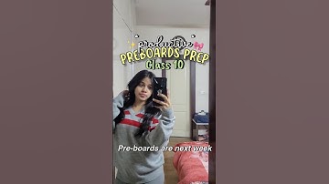 PREBOARDS ARE NEXT WEEK AGAIN *CLASS 10 STUDY VLOG* #productive #boardexam #studywithme