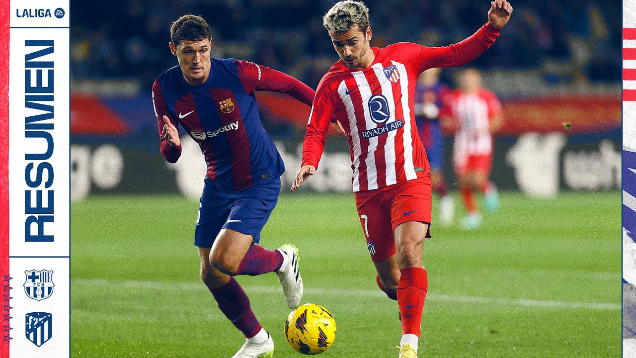 Resumen del FC Barcelona 1-0 Atlético de Madrid - YouTube